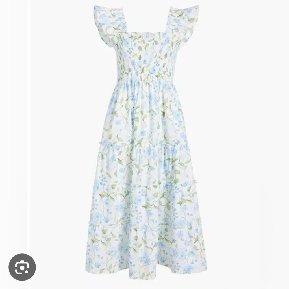 NWT Hill House Ellie Nap Dress in Blue Peony